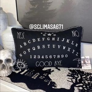 Rae Dunn Halloween Ouija Board Pillow